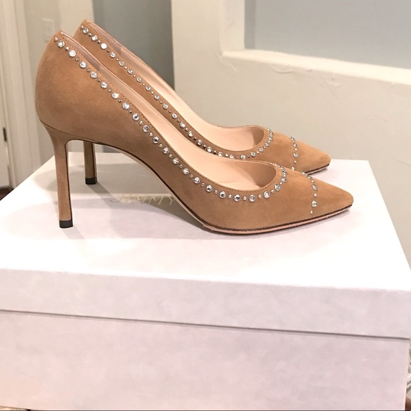 Brand new Jimmy Choo Romy 85 suede pumps - Picture 2 of 5
